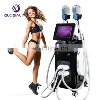 2022 ems body sculpt Electromagnetic  12 Tesla ems body slim shaping Slimming machine muscle stimulation abdominal machine