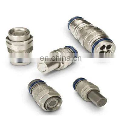 Blind mate thermal management quick couplings CGO Staubli Quick and dry disconnect couplings Staubli Fluid Connectors