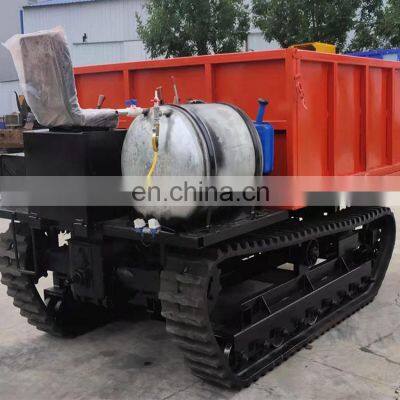 HW-5.0T самосвал грузоподъемностью 5000 кг, заднее сиденье, транспортное средство, самосвал на гусеничном ходу 5 тонн, многофункциональный самосвал на гусеничном ходу photo-2