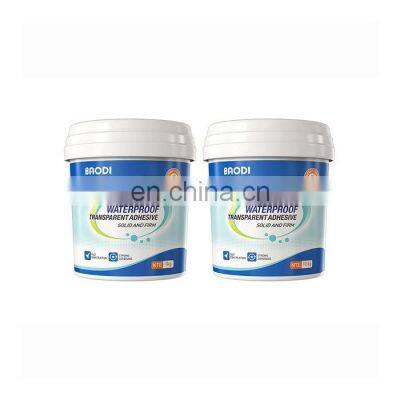 High quality exterior wall transparent waterproof glue building waterproof coating