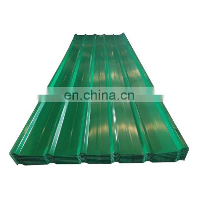 Prefab House RAL Color coated polycarbonate Zinc Galvanized Corrugated Steel metal roofing sheets  price per sheet