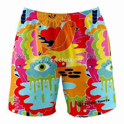  Custom 2022 Fashion Pattern Short with 100%polyester.