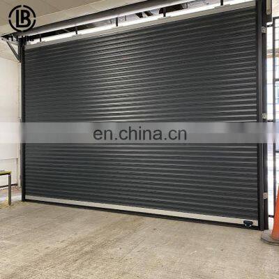 Leibo's latest style stainless steel garage door is fireproof and anti-theft, beautiful and suitable for a variety of occasions