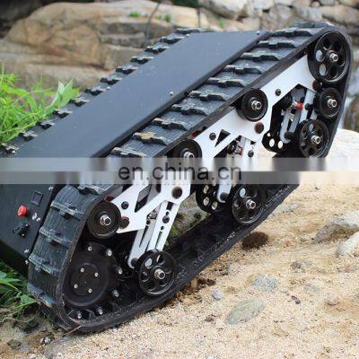 Matilda Running Robot Chassis Rubber Track Robot Platform For Outdoor Transportation photo-3