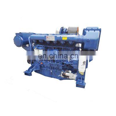 brand new Weichai WD12 WD12C 400hp 2100rpm WD12C400-21 diesel marine engine