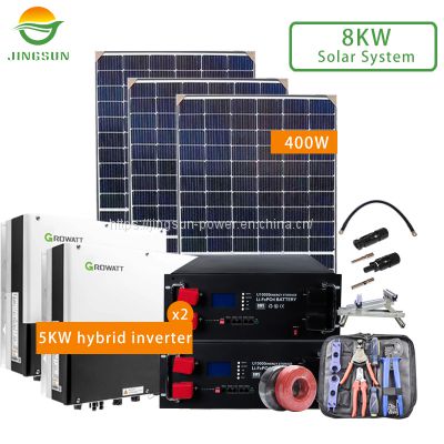 8KW Solar System 400W solar panels