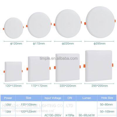 A Factory Direct Round 24w Adjustable Frameless Panel Light Led High Smart Led Lamp photo-3