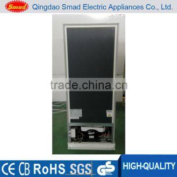 Home use double door none frost refrigerators with locks