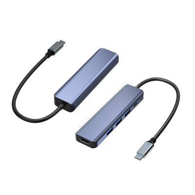 5 в 1 док-станция Type-C к USB-A3.0 + HDMI