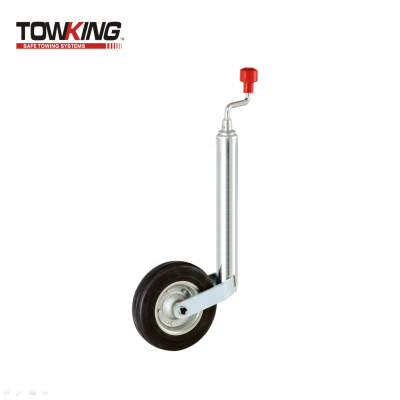 TOWKING 150kg Capacity 48mm Ribbed Jockey Wheel Standard Duty