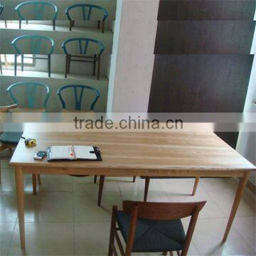 Ash Wood Rectangle Dining Table photo-2