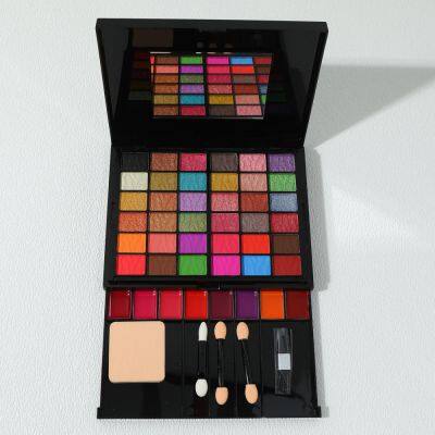 Factory OEM Large Makeup Box Set With Make up All in Oneset Packaging Conjunto De Maquillaje photo-3