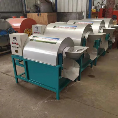 Peanut Roasting Machine Chestnut Cacao Coffee Cocoa Bean Peanut Roaster Baking Sesame Nut Roasting Machine photo-3
