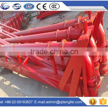 Schwing small placing 18m concrete boom mixer pump truck