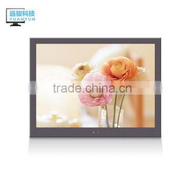 industrial 7 inch LCD metal frame monitor resolution VGA AV HD