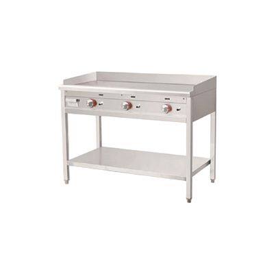 Промышленный свободностоящий газовый гриль с поверхностью из нержавеющей стали 304