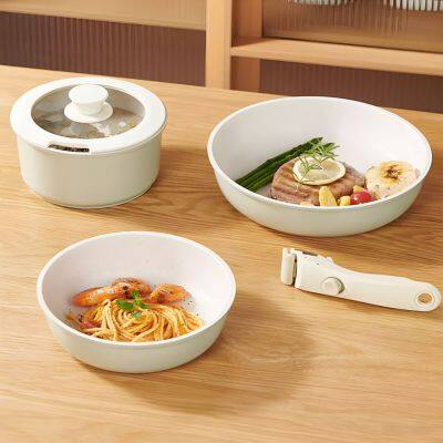 Customized Color Aluminum Nonstick Cookware Set photo-5