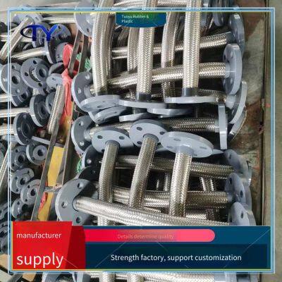 Welded Metal Hose, Woven Metal Pipe for Water, Oil and Gas Transportation, High Temperature Resistant, for Wineries photo-5