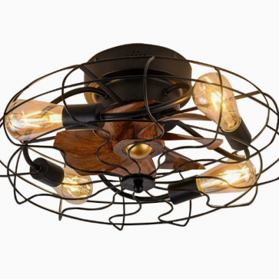 Amerikanischer 110V-Lüfterlicht, heiß verkauft / Fabrikschlafzimmer 20-Zoll-retro Deckenlüfterlicht (Wechat: 13510231336)