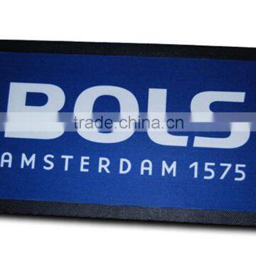 2016 bar counter mat customized bar runner nitrile rubber beer bar mat