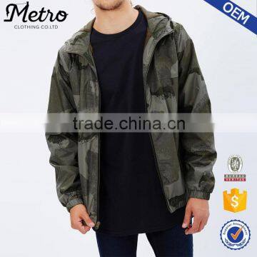 Fashion Custom Men Lightweight Hooded Jackets