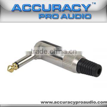 Right Angle 6.35mm Jack Mono Connector QT050G