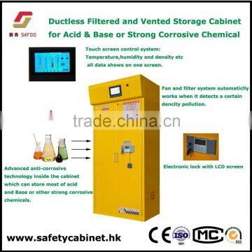 Laboratory Ductless Vented Filtered Storage Cabinet for Acid Base & Strong Corrosive Chemical photo-3
