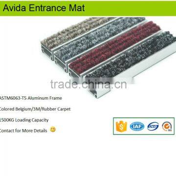 aluminum architectural carpet entrance mats manufacturer