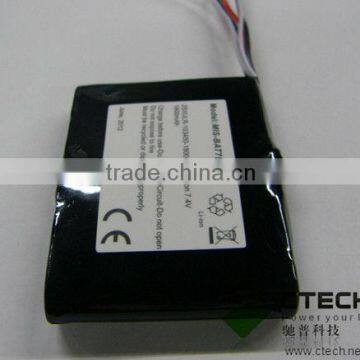 2*103450 li-ion 7.4v 1800mAh battery i7910