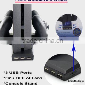 7-in-1 Compatible for Ps4 Console and Controller Charging Stand photo-5