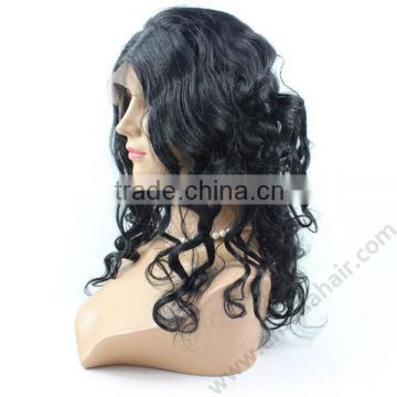 China manufacturer big discount wholesale brazilian full lace natural hair wig