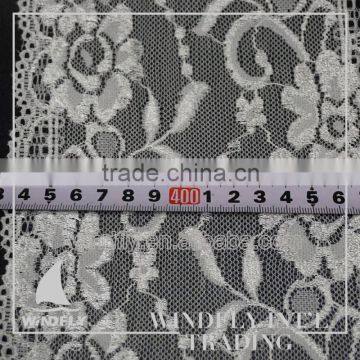 Preferential Price Polyester And Nylon Stretch Lace Trim For Table Cloth