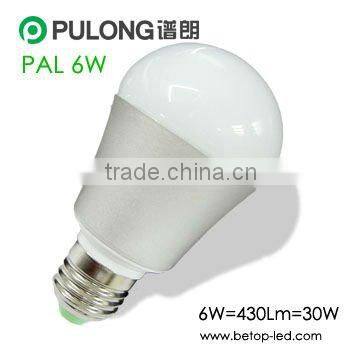 E26/E27 6W LED BULB