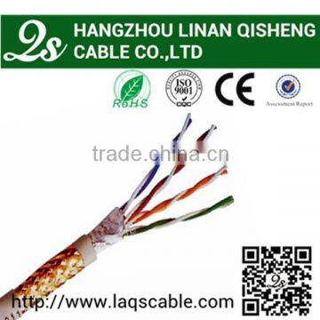 Qisheng cable manufacturer utp cat6 full copper lan cable,cat6,cat5,utp.