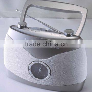 Top Selling AM FM Analogue Alarm Clock Portable Radio