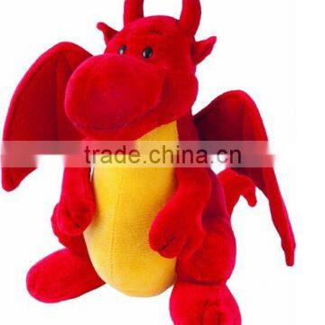 2015 Dragon plush toy wholesale,cute soft red dragon plush toy,plush toy red dragon