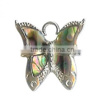 beautiful butterfly charm necklace colorful enamel butterfly shape charm necklace Butterfly shape jewelry