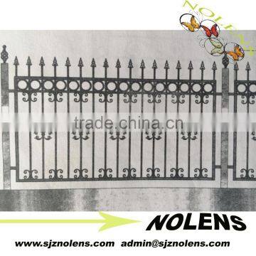 Faux Wrought Iron Fence