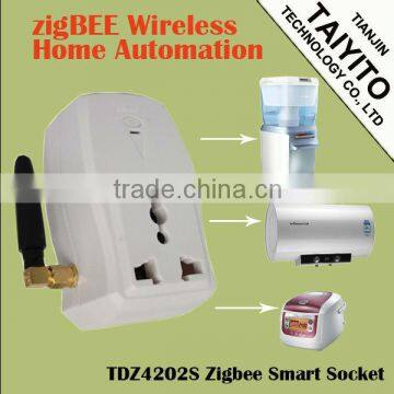 Zigbee home automation switch / Wireless smart socket in wireless zigbee smart home automation s ystem