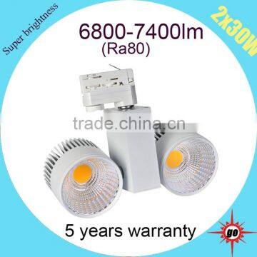 Triac Dimming 2*30W Commercial Led Track Light photo-3