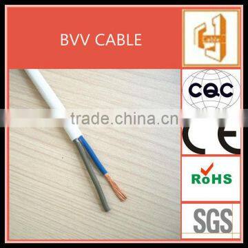 High Quality BV/BVV/BVVB Flat & Flexible House Wire