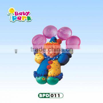 high quality silicone lovely doll baby water filled teether 2015