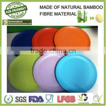 highly renewable material bamboo fibre plates&dishes