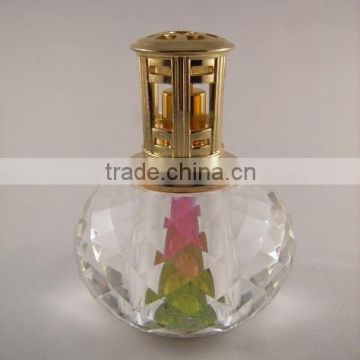 Fragrance lamps with metal cap