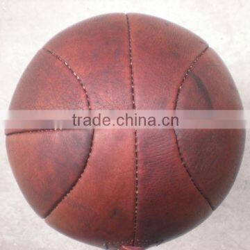 Basket Vintage Ball Leather Synthetic