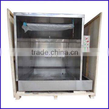 hand painting machine for zipper slider with painting gun, oven and case for painting