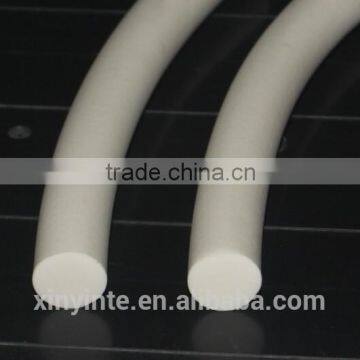white silicone foam strip extrusions