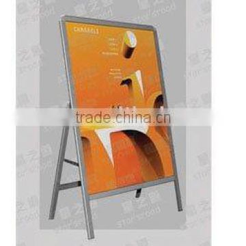 Aluminum line stand single-side A board