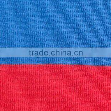 yarn dyed cotton spandex jersey knited fabric