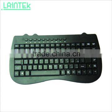Slim USB cheap computer multimedia office keyboard